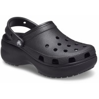 Dámské pantofle (nazouváky) na platformě Crocs Classic Plaform Clog - Black [1]