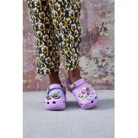 Dámské pantofle (nazouváky) na platformě Crocs Classic Tie-Dye Graphic Clog [1]