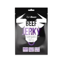 Sušené maso Beef Jerky - GymBeam, 50 g, teriyaki [1]