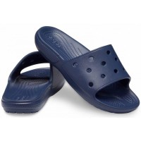 Dámské a pánské pantofle Classic Crocs Slide - Navy (3)