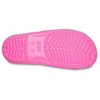 Dámské a dívčí pantofle Classic Crocs Slide Juniors - Electric Pink [3]