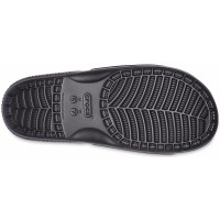 Dámské a pánské nazouváky (pantofle) Classic Crocs Colorblock Slide - Black/Flame [3]