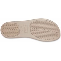 Dámské pantofle Crocs Brooklyn Mid Wedge - Stucco / Mushroom [4]