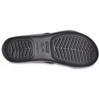 Dámské sandály na klínku Crocs Monterey Shimmer Slip-On Wedge - Black [3]