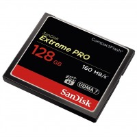 SanDisk Extreme Pro CF 128 GB 160 MB/s VPG 65, UDMA 7 [2]