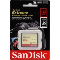 SanDisk Extreme CF 128 GB 120 MB/s zápis 85 MB/s UDMA7 [2]