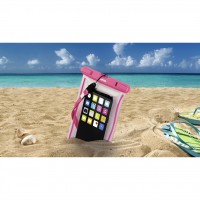 Hama Playa, outdoorové pouzdro na mobil, velikost XXL, růžové [3]