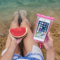 Hama Playa, outdoorové pouzdro na mobil, velikost XXL, růžové [5]