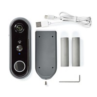 SmartLife Dveřní Video Telefon | Wi-Fi | Napájení z baterie | Android™ & iOS | Full HD 1080p | Cloud / Micro SD | IP54 | [18]