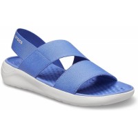 Dámské sandály Crocs LiteRide Stretch Sandal Women - Lapis / White [1]