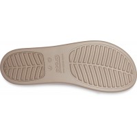 Dámské sandály Crocs Brooklyn Low Wedge - Oyster [3]