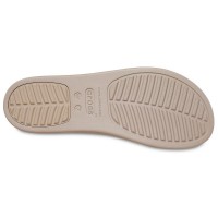 Dámské sandály Crocs Brooklyn Low Wedge - Pale Blush / Mushroom [4]