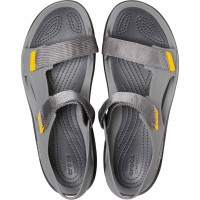 Pánské sandály Crocs Swiftwater Expedition Sandal - Slate Grey / Black [6]