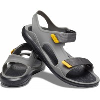 Pánské sandály Crocs Swiftwater Expedition Sandal - Slate Grey / Black [5]