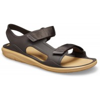 Pánské sandály Crocs Swiftwater Expedition Sandal - Espresso / Tan [2]