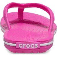 Dámské a dívčí žabky Crocs Crocband Flip Juniors - Electric Pink [3]