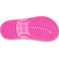 Dámské a dívčí žabky Crocs Crocband Flip Juniors - Electric Pink [4]