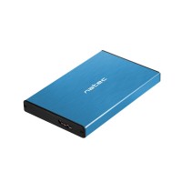 Externí box pro HDD 2,5" USB 3.0 Natec Rhino Go, modrý, hliníkové tělo [2]