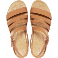 Dámské sandály Crocs Tulum Sandal - Dark Gold [6]