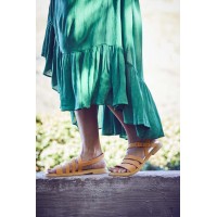 Dámské sandály Crocs Tulum Sandal - Dark Gold [7]