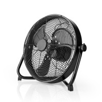 Stojanový ventilátor | 300 mm | Plynulá rychlost ventilátoru | Naklápěcí | Dobíjecí | USB-A | Černá [6]