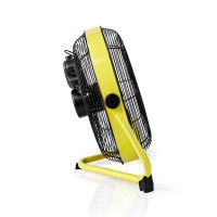 Stojanový ventilátor | 300 mm | 3-Rychlostní | Naklápěcí | Černá / Žlutá [3]