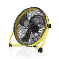 Stojanový ventilátor | 300 mm | 3-Rychlostní | Naklápěcí | Černá / Žlutá [5]