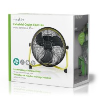 Stojanový ventilátor | 300 mm | 3-Rychlostní | Naklápěcí | Černá / Žlutá [7]