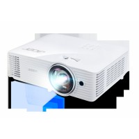 Acer DLP S1286Hn (ShortThrow) - 3500Lm, XGA, 20000:1, HDMI, VGA, USB, RJ45, repro., bílý [2]