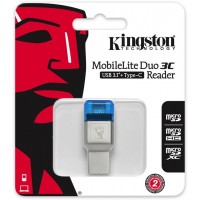 MobileLite DUO 3C USB3.1+Typ C microSDHC/SDXC čtečka Kingston [1]