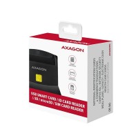 AXAGON CRE-SM2, USB externí čtečka 4-slot Smart card/ID card (eObčanka) + SD/microSD/SIM [8]
