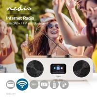 Internetové Rádio | Stolní Provedení | Bluetooth® / Wi-Fi | DAB+ / FM / Internet | 2.4 " | Barevná obrazovka | 34 W | Dá [1]