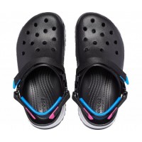 Dámské a pánské pantofle (nazouváky) na platformě Crocs Classic Hiker Clog / Black [5]