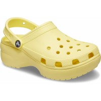 Dámské pantofle (nazouváky) na platformě Crocs Classic Plaform Clog - Banana [1]