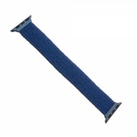 Elastický nylonový řemínek FIXED Nylon Strap pro Apple Watch 38/40mm, velikost L, modrý [1]