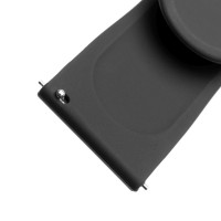 Silikonový řemínek FIXED Silicone Strap s šířkou 22mm pro smartwatch, černý [4]