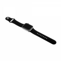 Set silikonových řemínků FIXED Silicone Strap pro Apple Watch 38 mm/40 mm, černý [1]