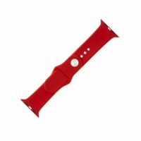 Set silikonových řemínků FIXED Silicone Strap pro Apple Watch 38 mm/40 mm, červený [2]