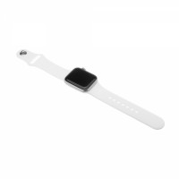 Set silikonových řemínků FIXED Silicone Strap pro Apple Watch 42 mm/44 mm, bílý [1]