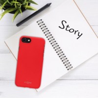 Zadní pogumovaný kryt FIXED Story pro Samsung Galaxy A32, červený [3]
