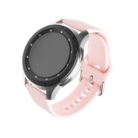 Silikonový řemínek FIXED Silicone Strap s šířkou 20mm pro smartwatch, růžový [1]
