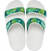 Dámské a pánské sandály Classic Crocs Tropical Sandal - White/Multi [6]