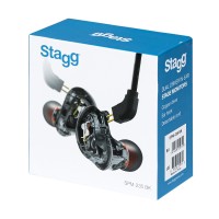 Stagg SPM-235 In-Ear sluchátka, černá [8]