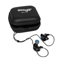 Stagg SPM-435 BK 4-driver, In-Ear sluchátka, černá [3]