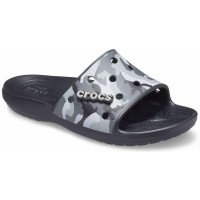 Pásnké nazouváky (pantofle) Classic Crocs Printed Camo Slide - Black [2]