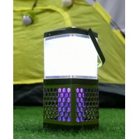 Přenosný hubič hmyzu - solární LED lampa KILLER LAMP 2v1 s možností dobití přes USB [1]