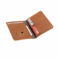 Kožená peněženka FIXED Smile Passport se smart trackerem FIXED Smile PRO, velikost cestovního pasu, hnědá [5]