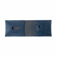 Kožená peněženka FIXED Smile Wallet se smart trackerem FIXED Smile PRO, modrá [3]