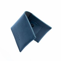 Kožená peněženka FIXED Smile Wallet se smart trackerem FIXED Smile PRO, modrá [4]