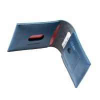 Kožená peněženka FIXED Smile Wallet se smart trackerem FIXED Smile PRO, modrá [5]